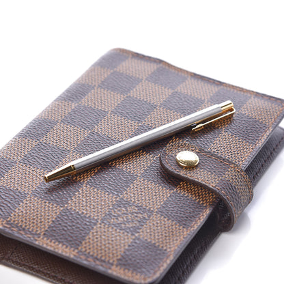 Louis Vuitton Damier Ebene Small Ring Agenda Cover 7 of 7