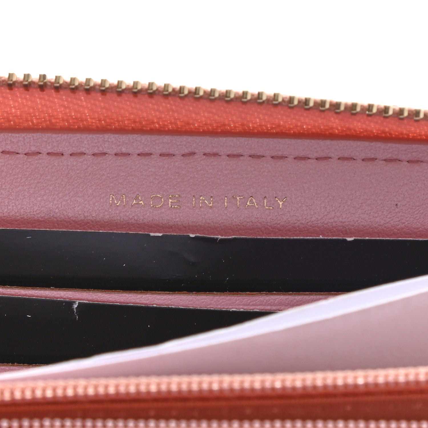 Chanel Iridescent Caviar Quilted Medium Zip Around Wallet Pink 7 of 9