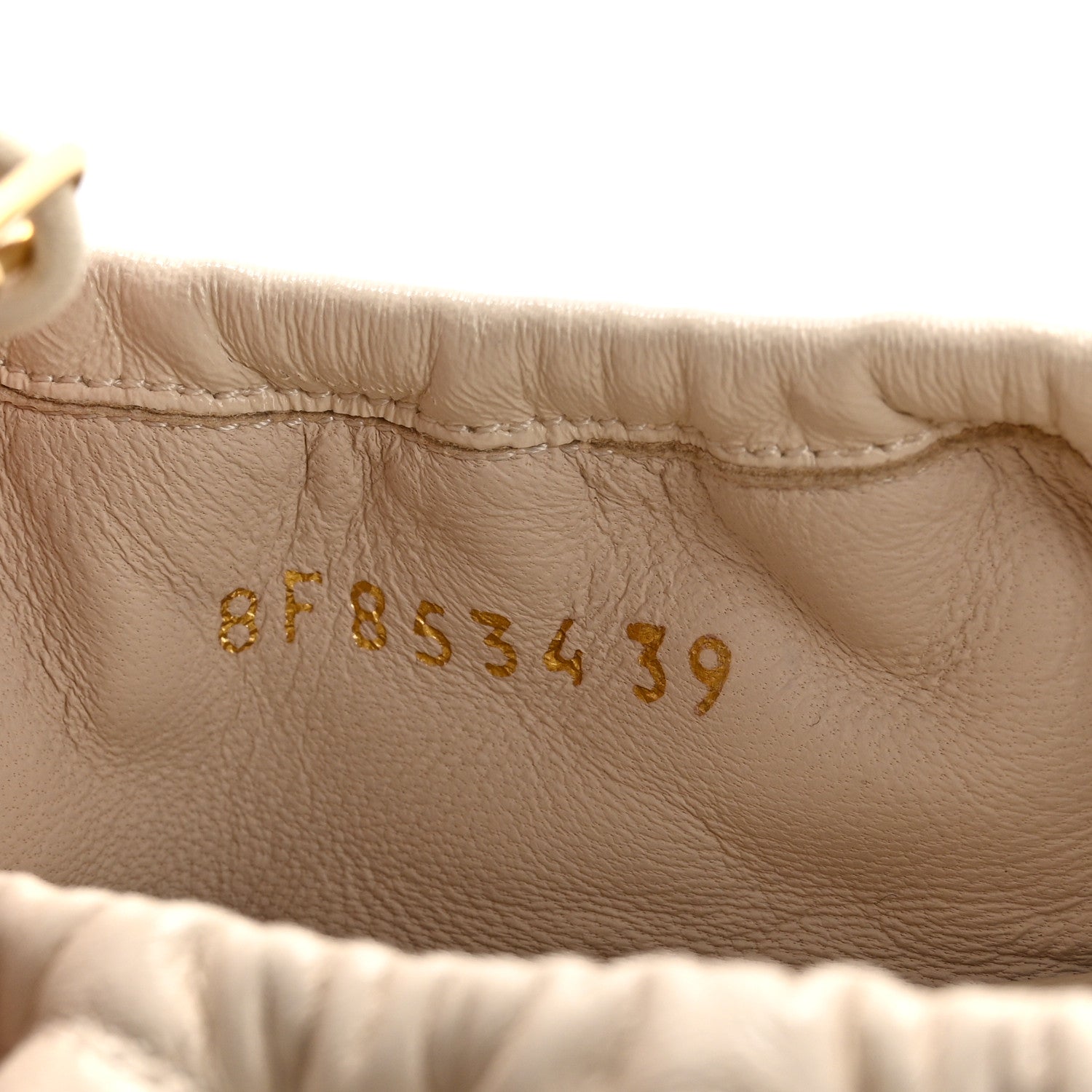 Fendi Vitello Filo Ballerina Flats 39 Shell 9 of 11