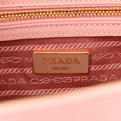 Prada Saffiano Small Galleria Double Zip Tote Orchidea 8 of 12