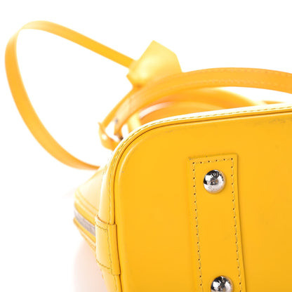 Louis Vuitton Epi Alma BB Citron 10 of 18