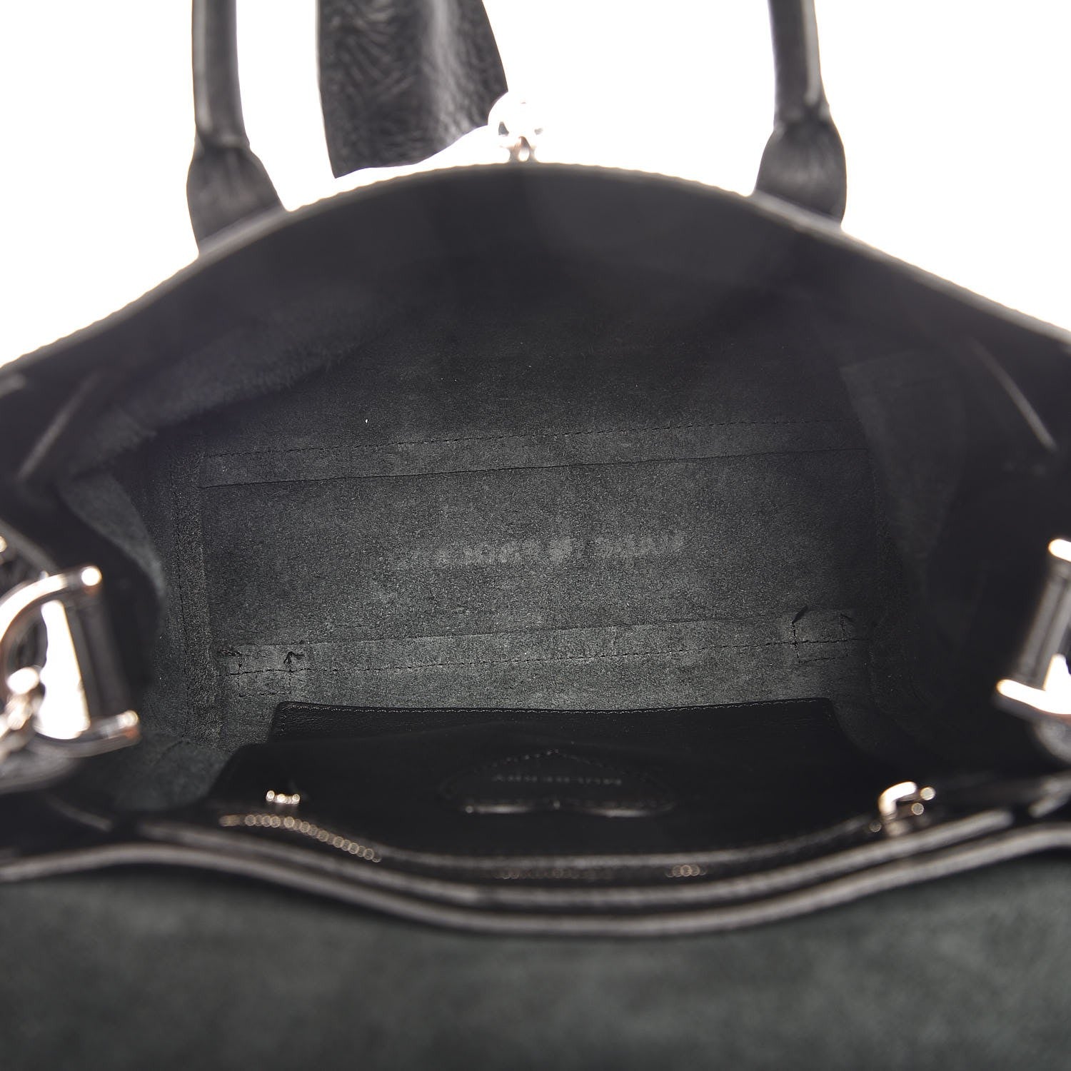Mulberry Natural Leather Mini Cara Delevingne Convertible Satchel Black 8 of 9