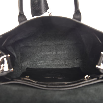 Mulberry Natural Leather Mini Cara Delevingne Convertible Satchel Black 8 of 9