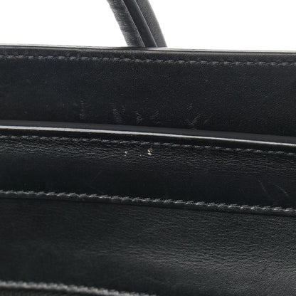 Celine Bullhide Drummed Calfskin Micro Tri-Color Luggage Antarctic 10 of 24
