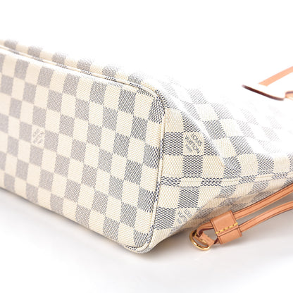 Louis Vuitton Damier Azur Neverfull PM 6 of 10