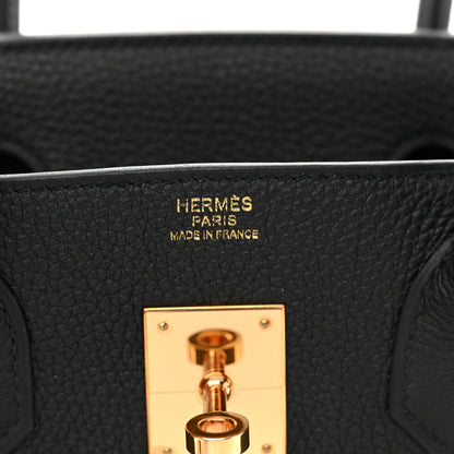 Hermes Togo Birkin 30 Black 5 of 9