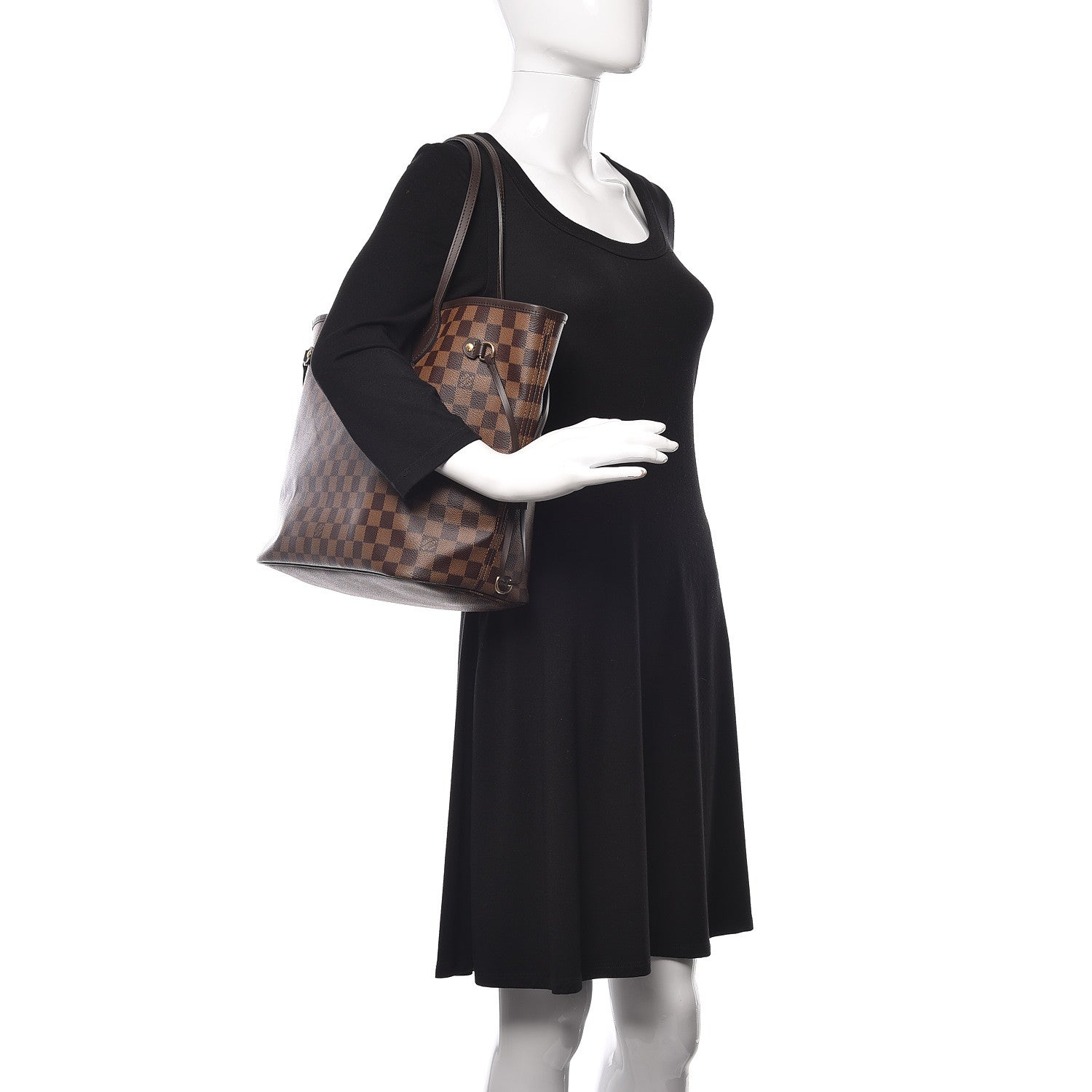 Louis Vuitton Damier Ebene Neo Neverfull MM 2 of 13