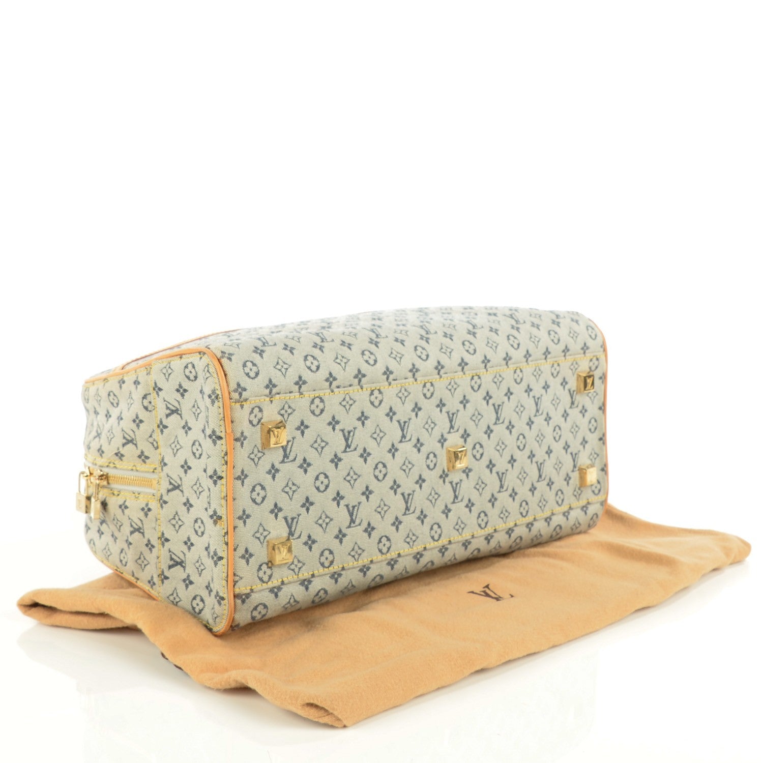 Louis Vuitton Mini Monogram Marie Blue 4 of 7
