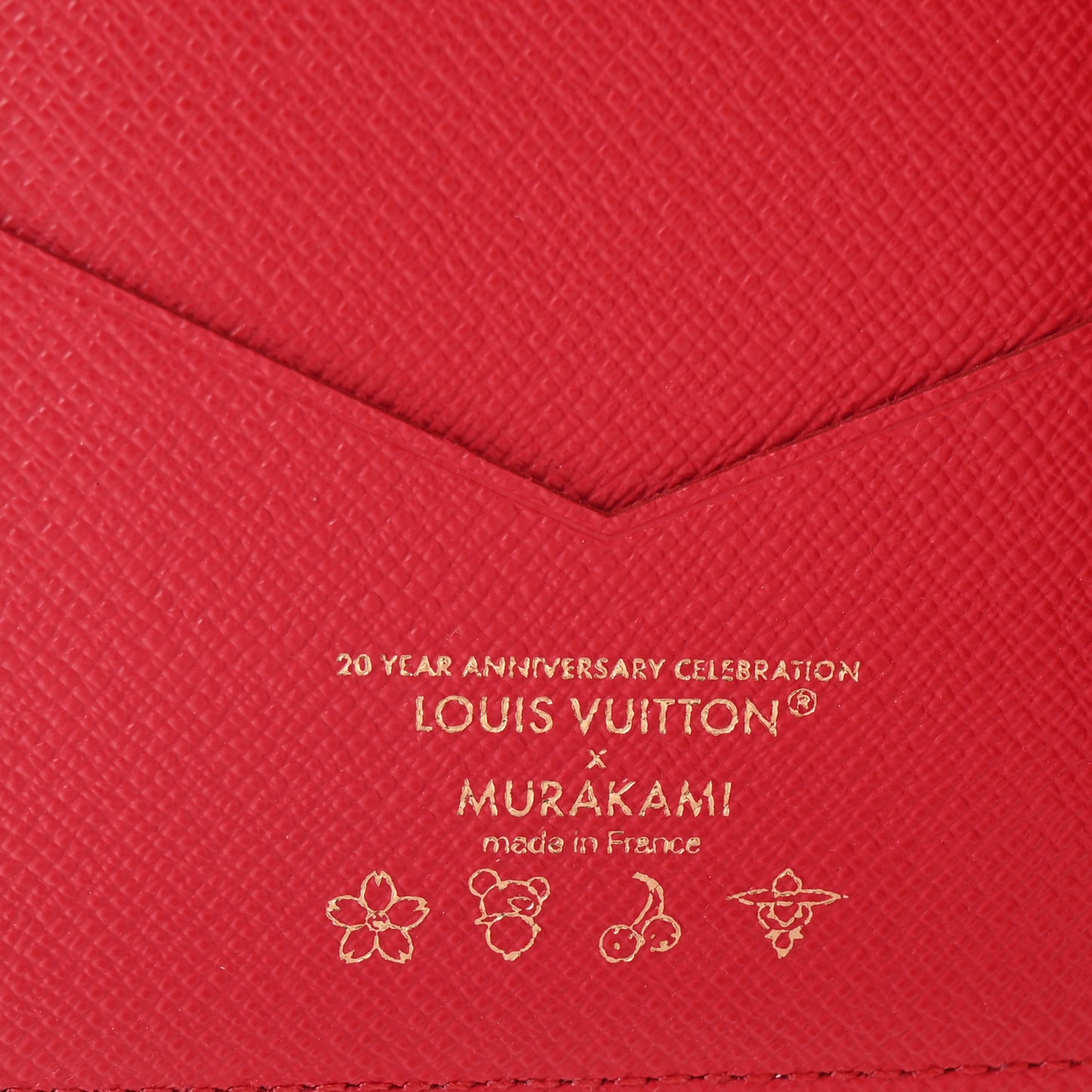 LV X TM Monogram Cerises Passport Cover
