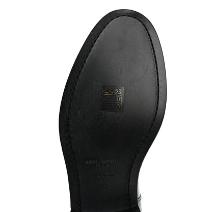 Saint Laurent Calfskin Kate 105 Western Knee High Boots 36 Black 10 of 10