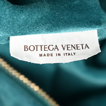 Bottega Veneta Suede Intrecciato Teen Jodie Hobo Petroleum Blue 6 of 10