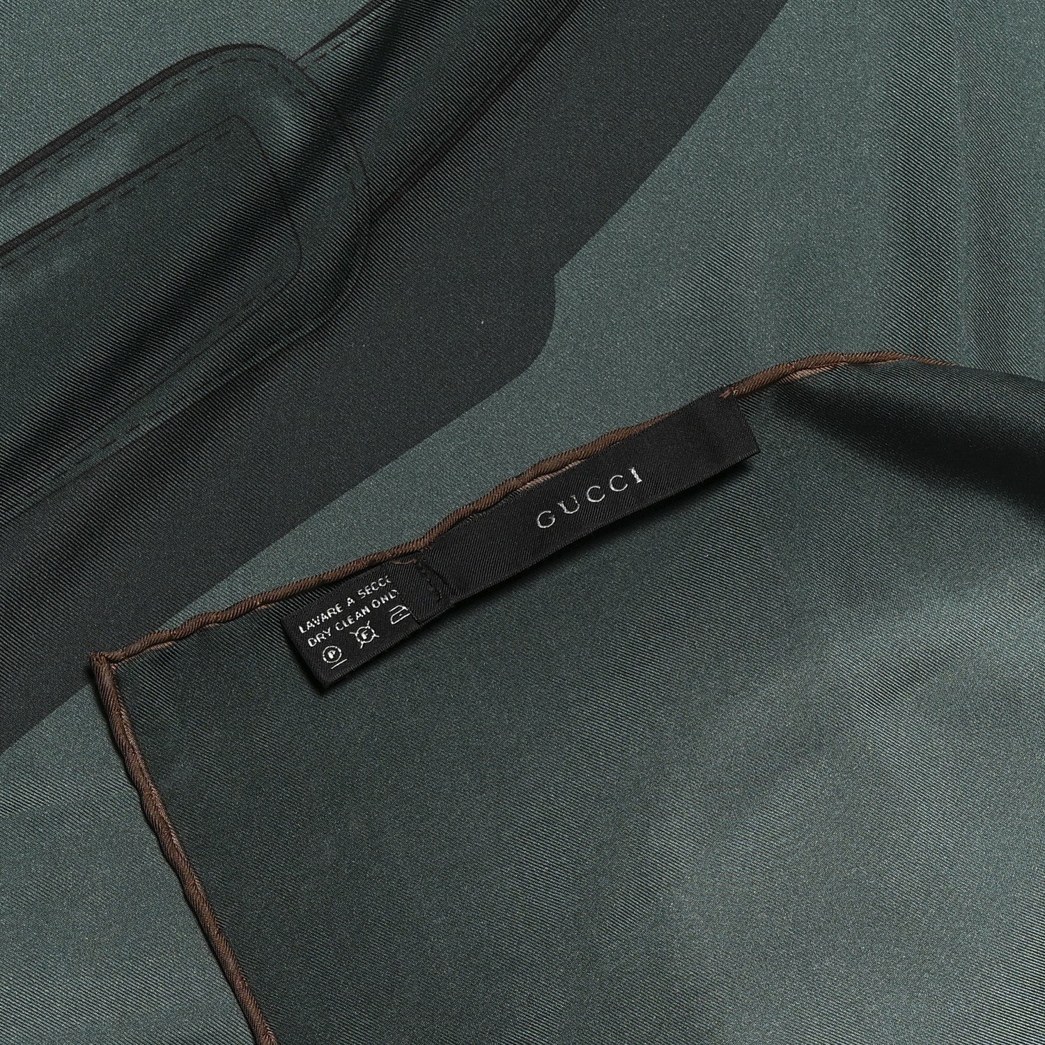 Gucci Silk Monogram Horsebit Square Scarf 3 of 5