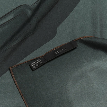 Gucci Silk Monogram Horsebit Square Scarf 3 of 5