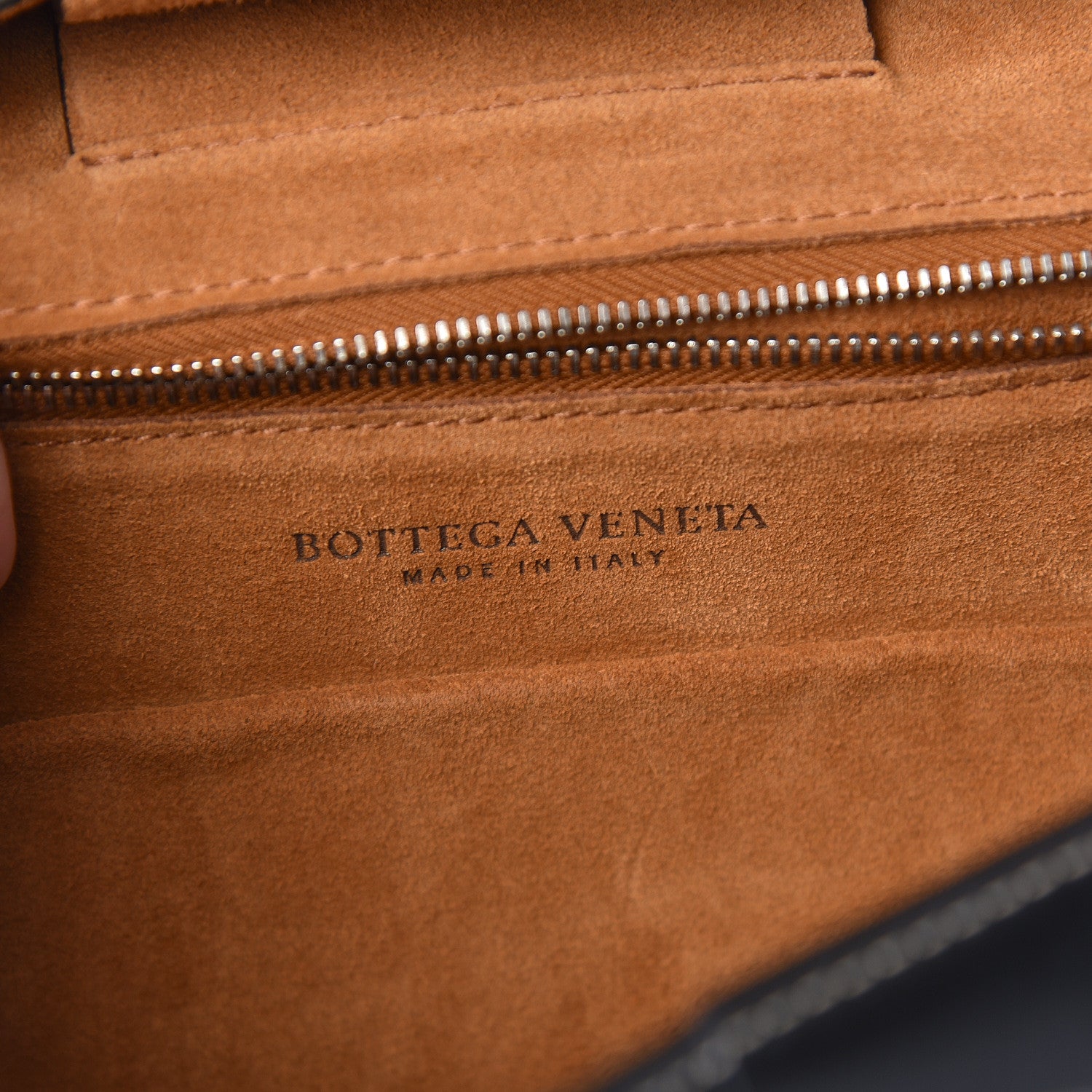 Bottega Veneta French Calfskin Maxi Intrecciato Small Arco Black 6 of 10