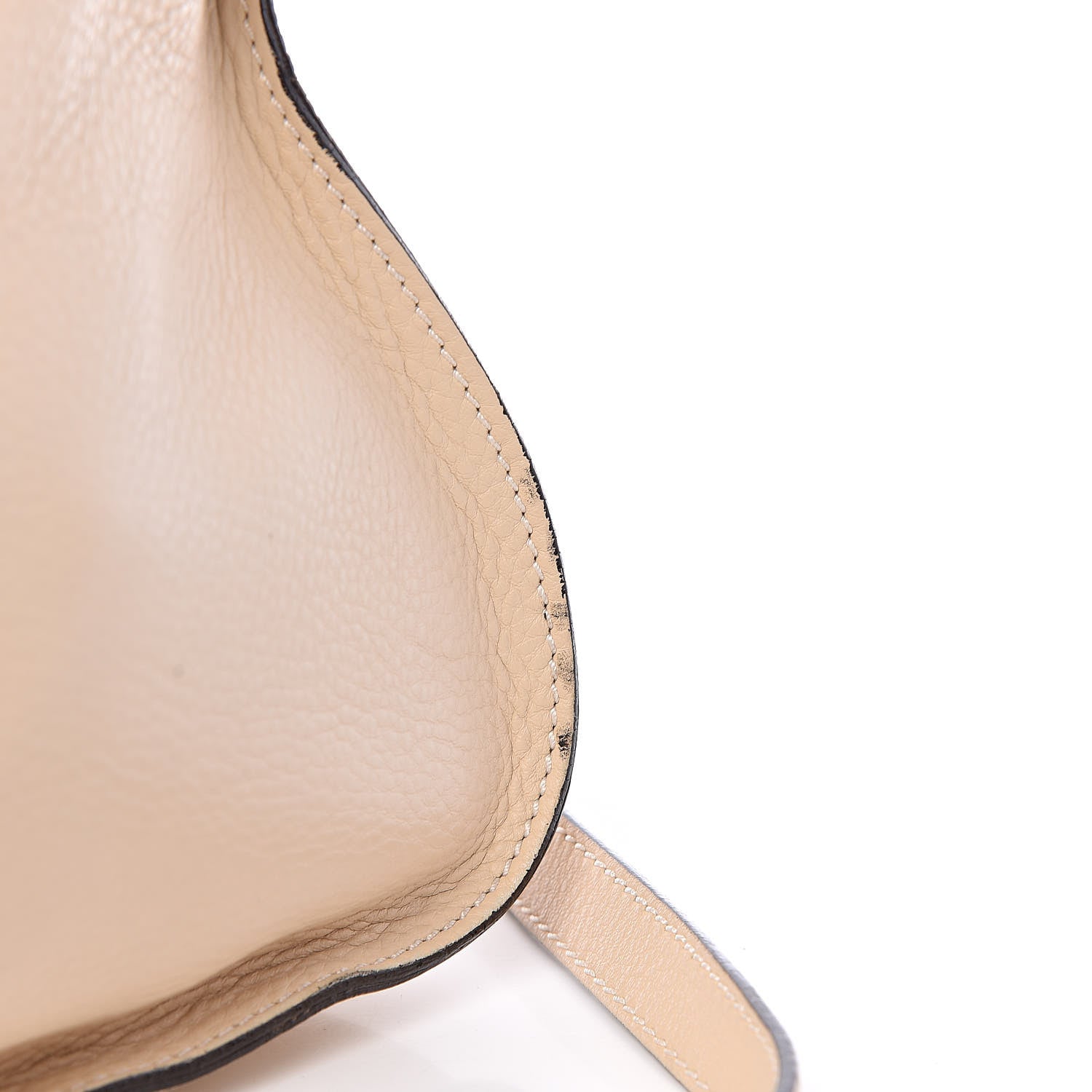 Chloe Calfskin Medium Marcie Satchel Powder Beige 11 of 14