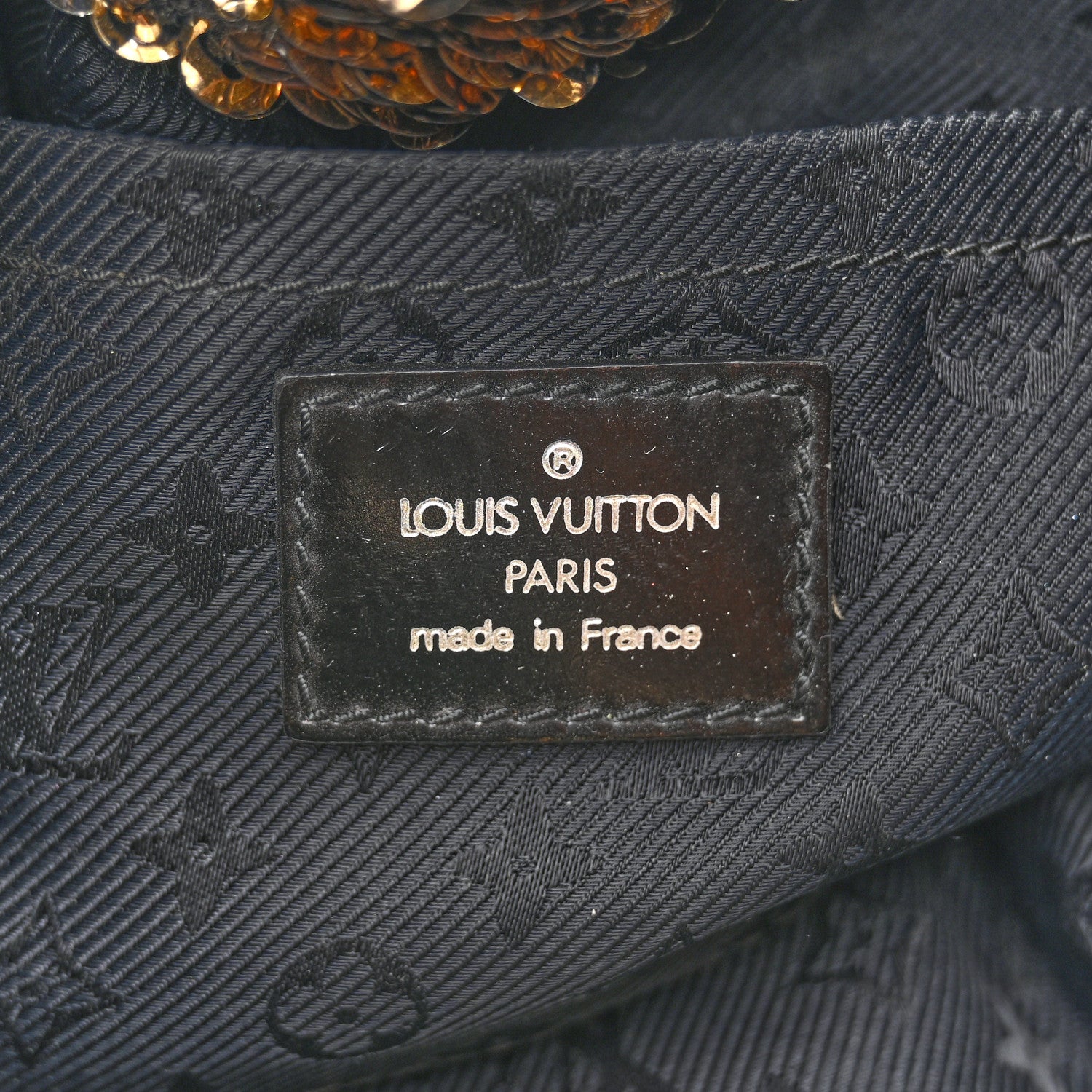 Louis Vuitton Sequin Mini Noe Rococo Gold 6 of 11