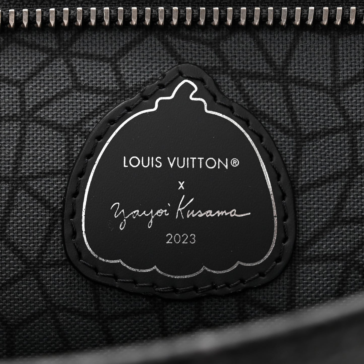 LV X YK Monogram Eclipse Reverse Pumpkin Gaston Wearable Wallet
