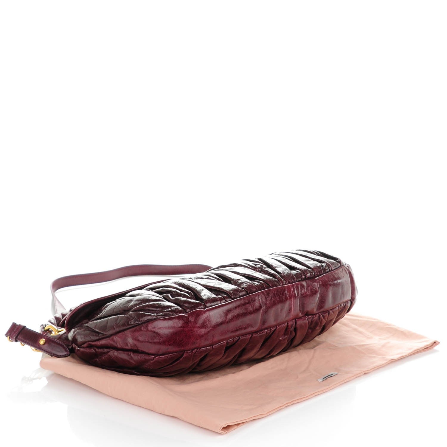Miu Miu Matelasse Lux Coffer Hobo Ribes 4 of 8