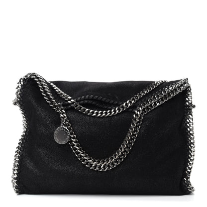 Stella McCartney Shaggy Deer Falabella Fold Over Tote Black 1 of 12