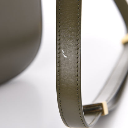 Celine Box Calfskin Medium Classic Box Flap Bag Army Green 10 of 11