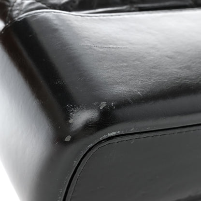 Chanel Aged Calfskin Quilted Large Gabrielle Hobo Black 12 of 13
