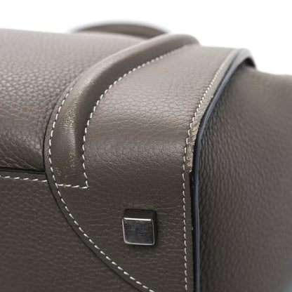 Celine Drummed Calfskin Mini Luggage Souris 12 of 12