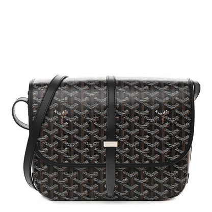 Goyard Goyardine Belvedere II MM Messenger Bag Black 1 of 9