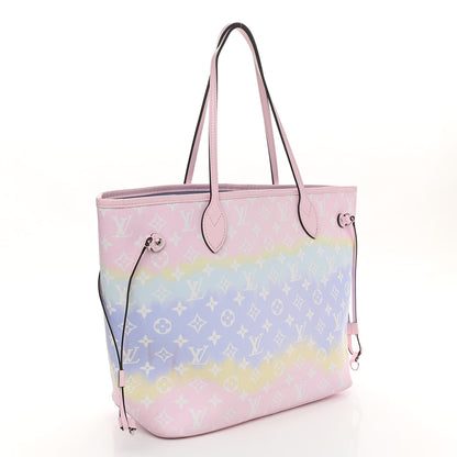 Louis Vuitton Monogram Escale Neverfull MM Pastel 3 of 19