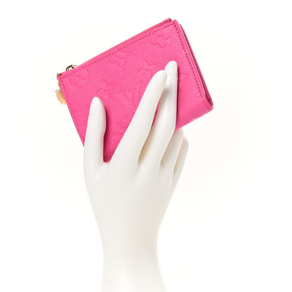 Louis Vuitton X TM Empreinte Monogram Lisa Wallet Kawaii Pink 2 of 8