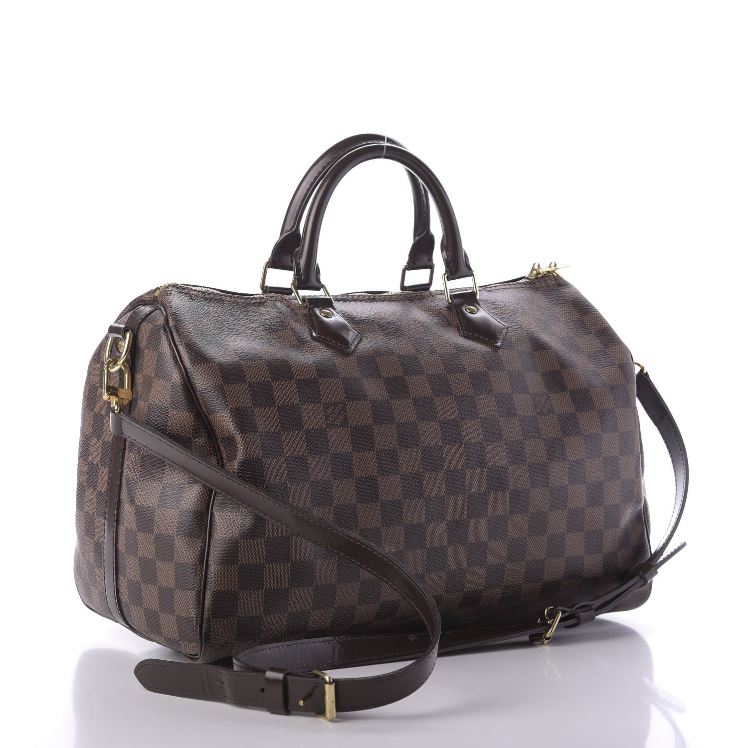 Louis Vuitton Damier Ebene Speedy Bandouliere 35 4 of 10