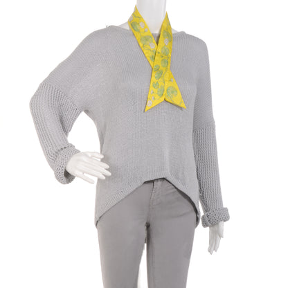 Hermes Silk Un Jardin Sur Le Nil Twilly Scarf Jaune 2 of 6