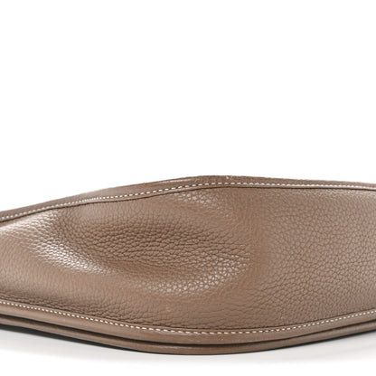 Hermes Taurillon Clemence Evelyne III GM Etoupe 9 of 13