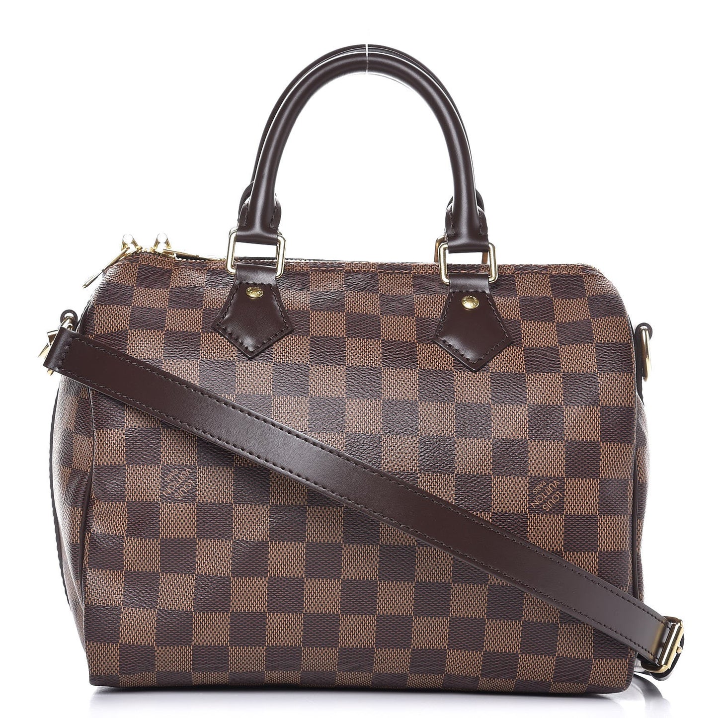 Damier Ebene Speedy Bandouliere 25