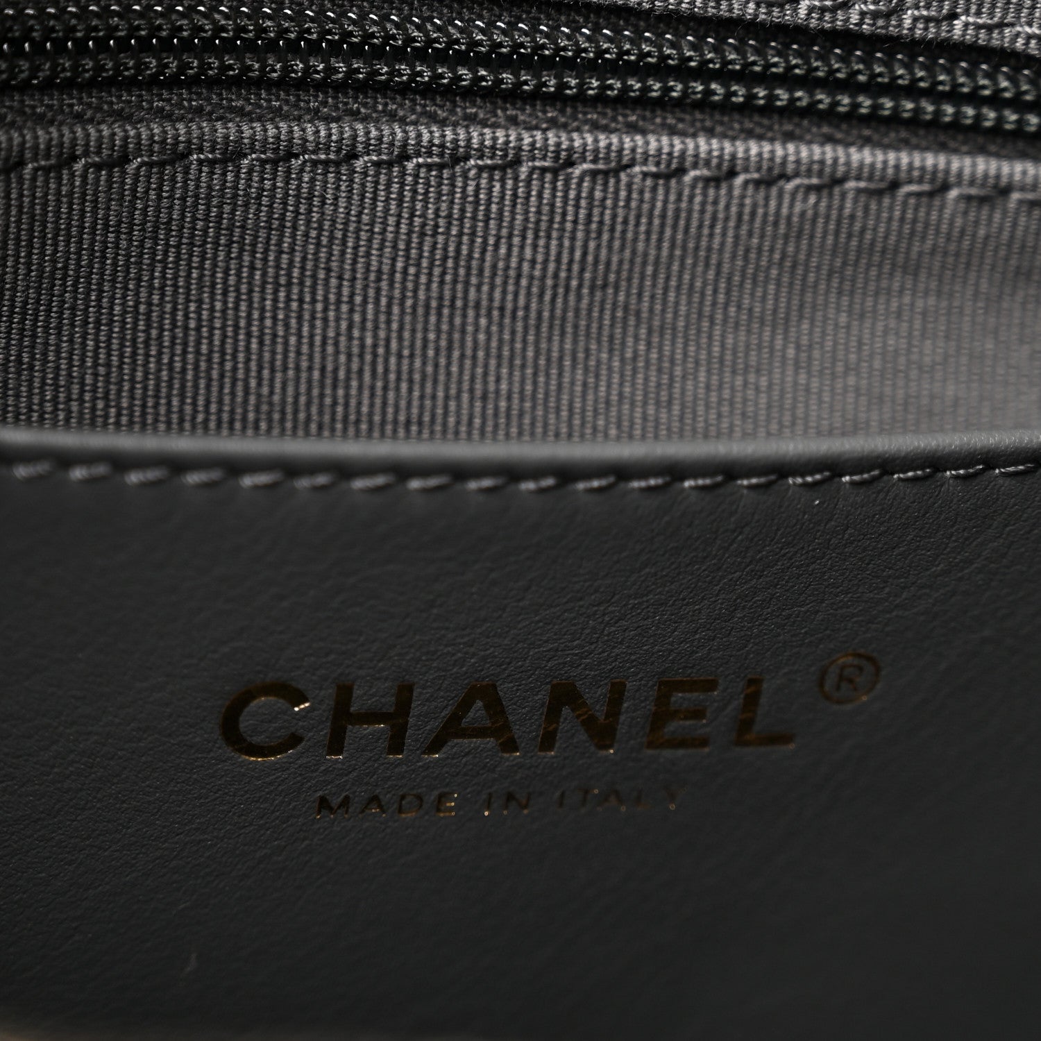 Chanel Shiny Lambskin Quilted Trendy Pockets Hobo Dark Grey 6 of 10