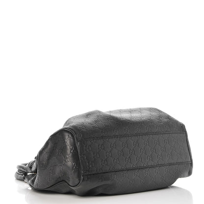 Gucci Guccissima Medium Sukey Tote Black 5 of 8