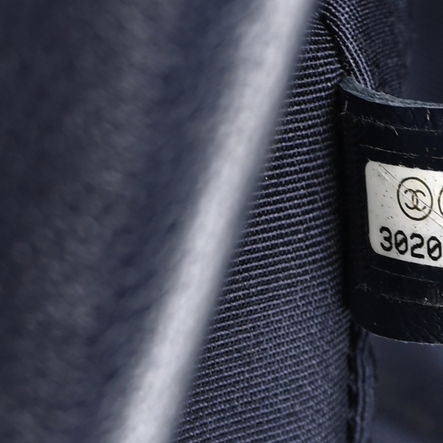 Goatskin Quilted Medium Chanel 19 Flap Navy Blue