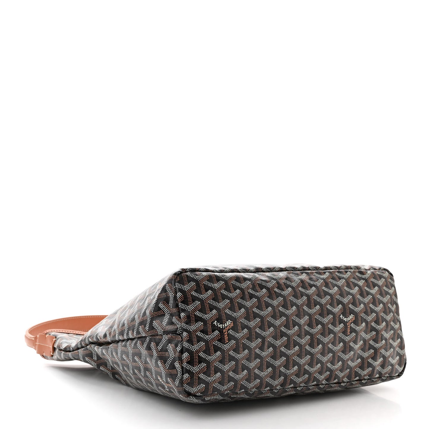 Goyardine Boheme Hobo Black Gold