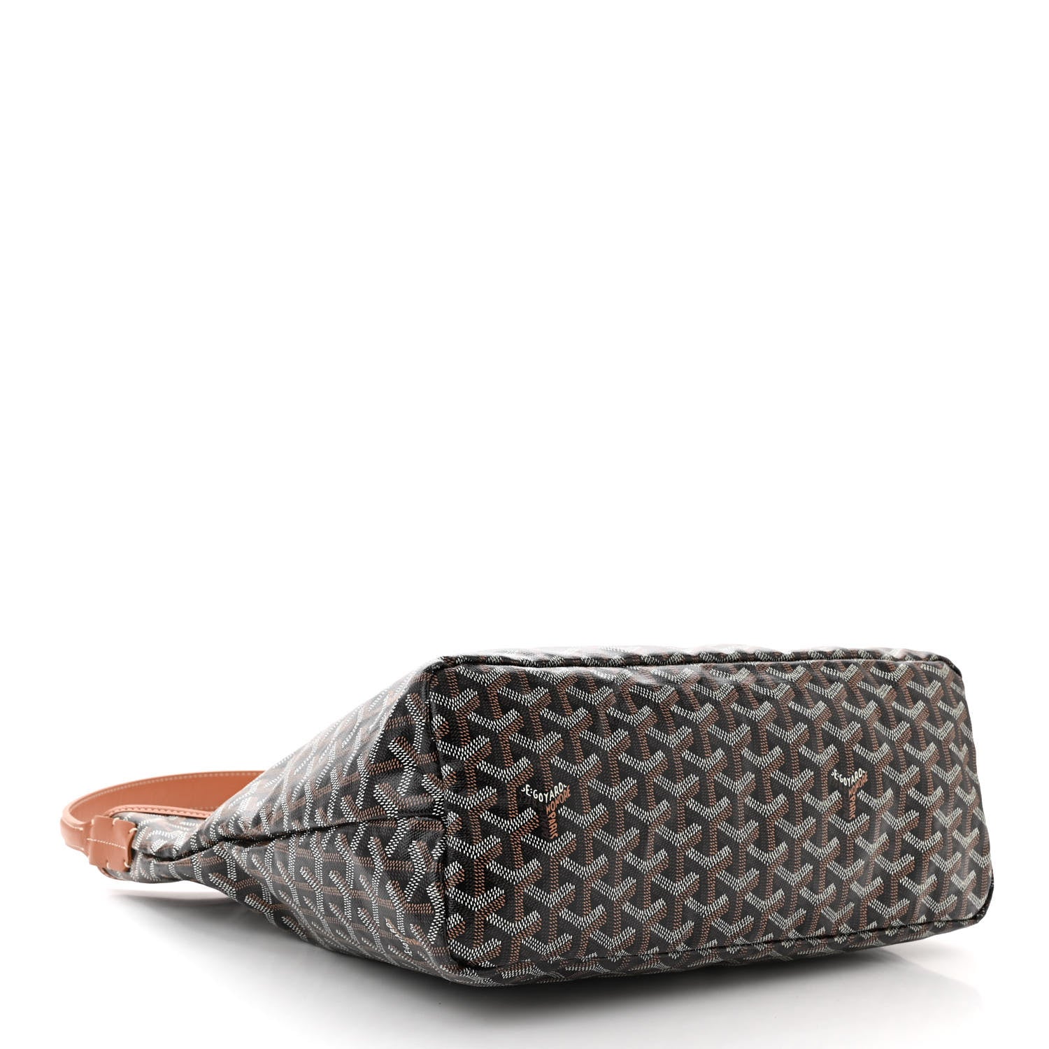 Goyard Goyardine Boheme Hobo Black Gold 5 of 12
