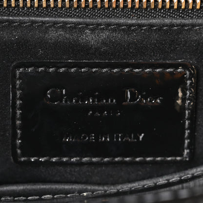 Christian Dior Patent Cannage Small Lady Dior Black 6 of 10