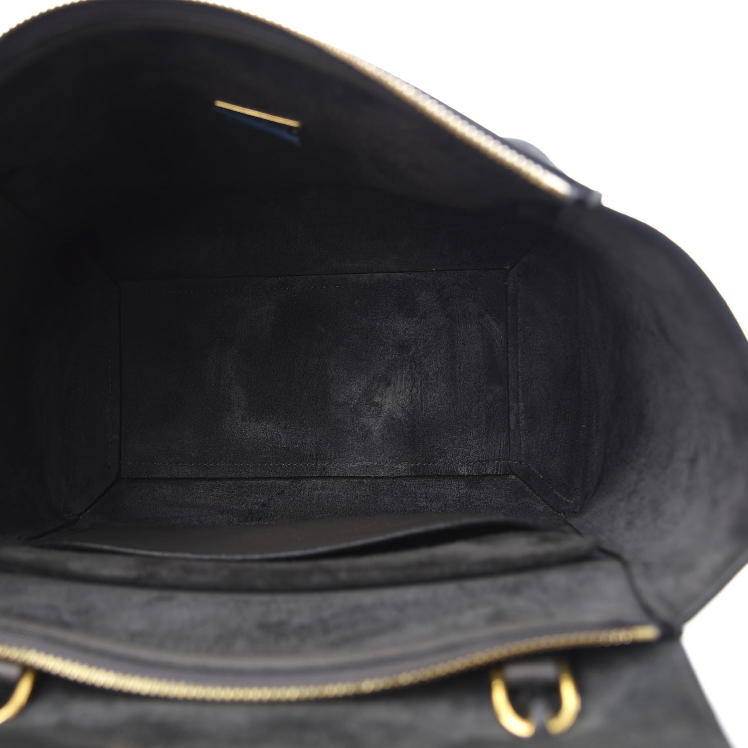 Celine Baby Grained Calfskin Micro Belt Bag Grey 4 of 9