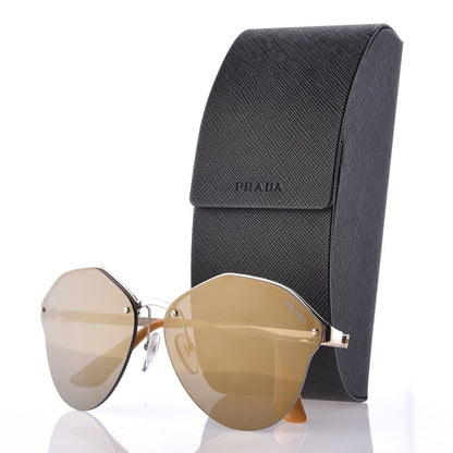 Prada Sunglasses SPR 64T Gold 7 of 7