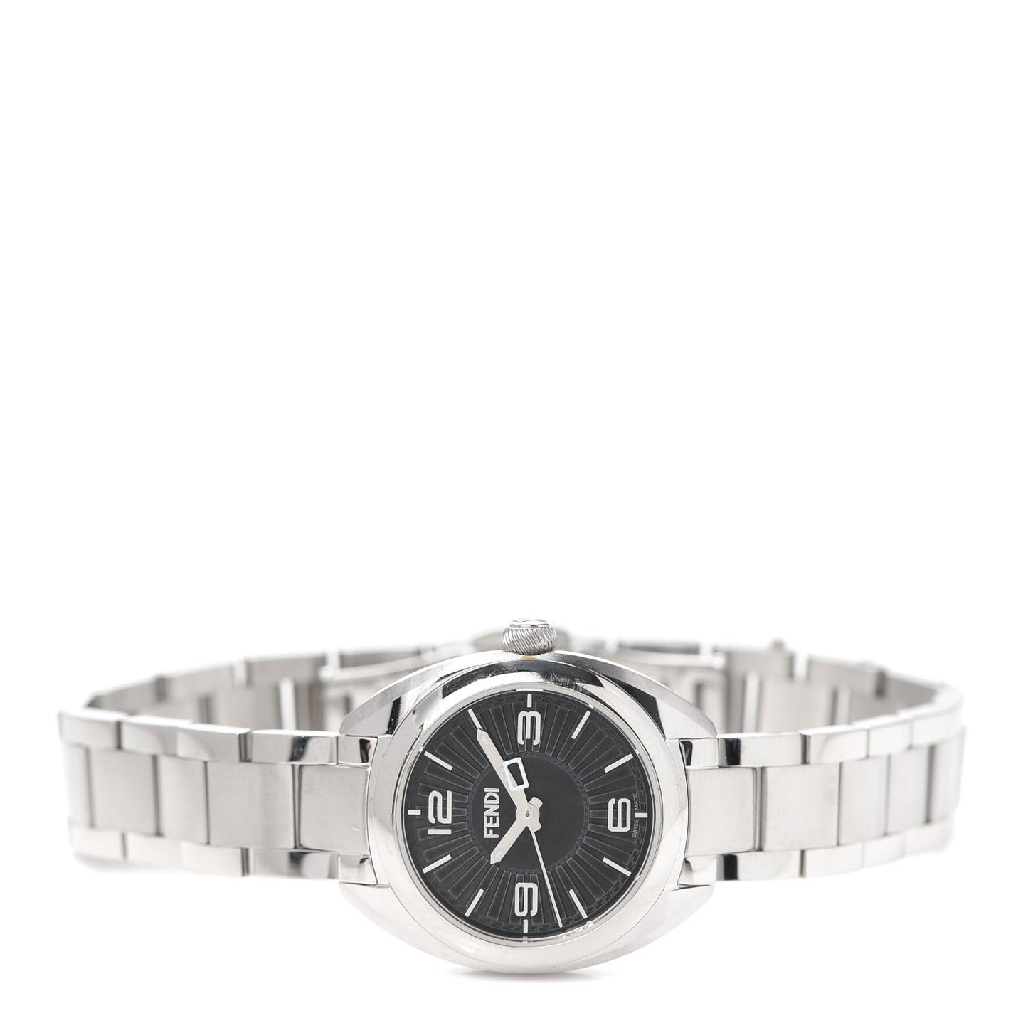 Stainless Steel 27mm Momento Quartz Watch Black