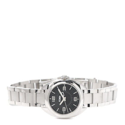 Fendi Stainless Steel 27mm Momento Quartz Watch Black 2 of 5