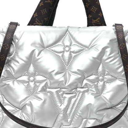 Louis Vuitton Econyl Monogram Pillow Giant Onthego GM Silver 7 of 10