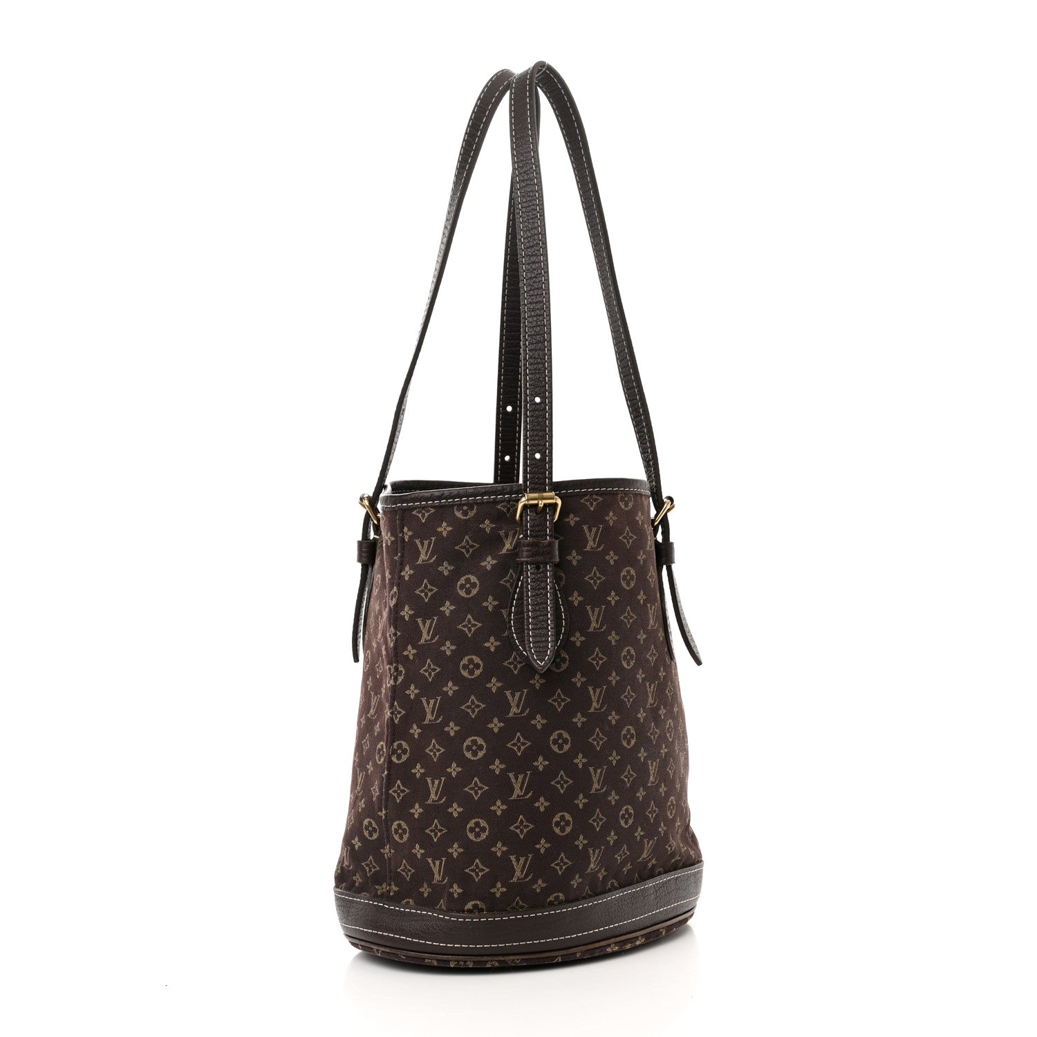 Louis Vuitton Mini Lin Monogram Bucket Bag Ebene 4 of 14
