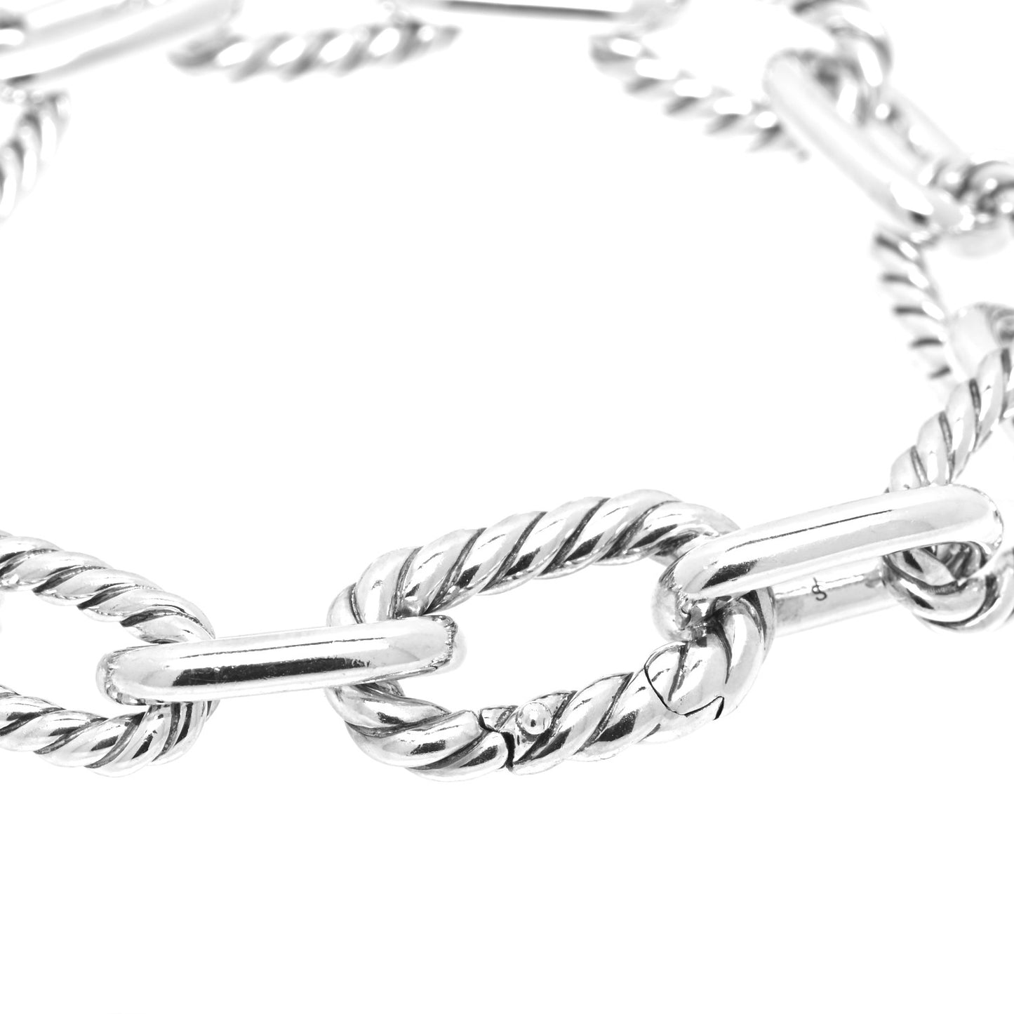 Sterling Silver 8.5mm Madison Chain Bracelet