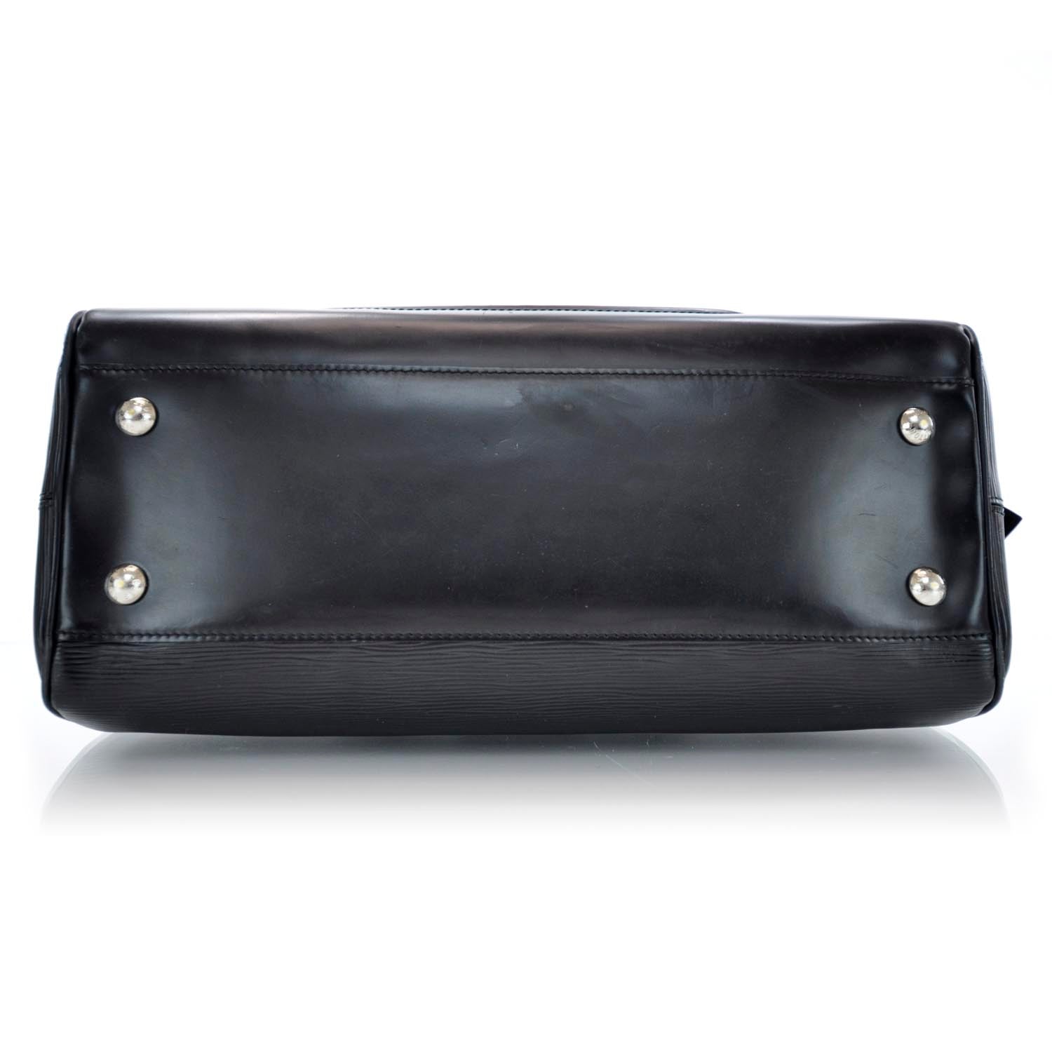 Louis Vuitton Epi Bowling Montaigne GM Black 6 of 9