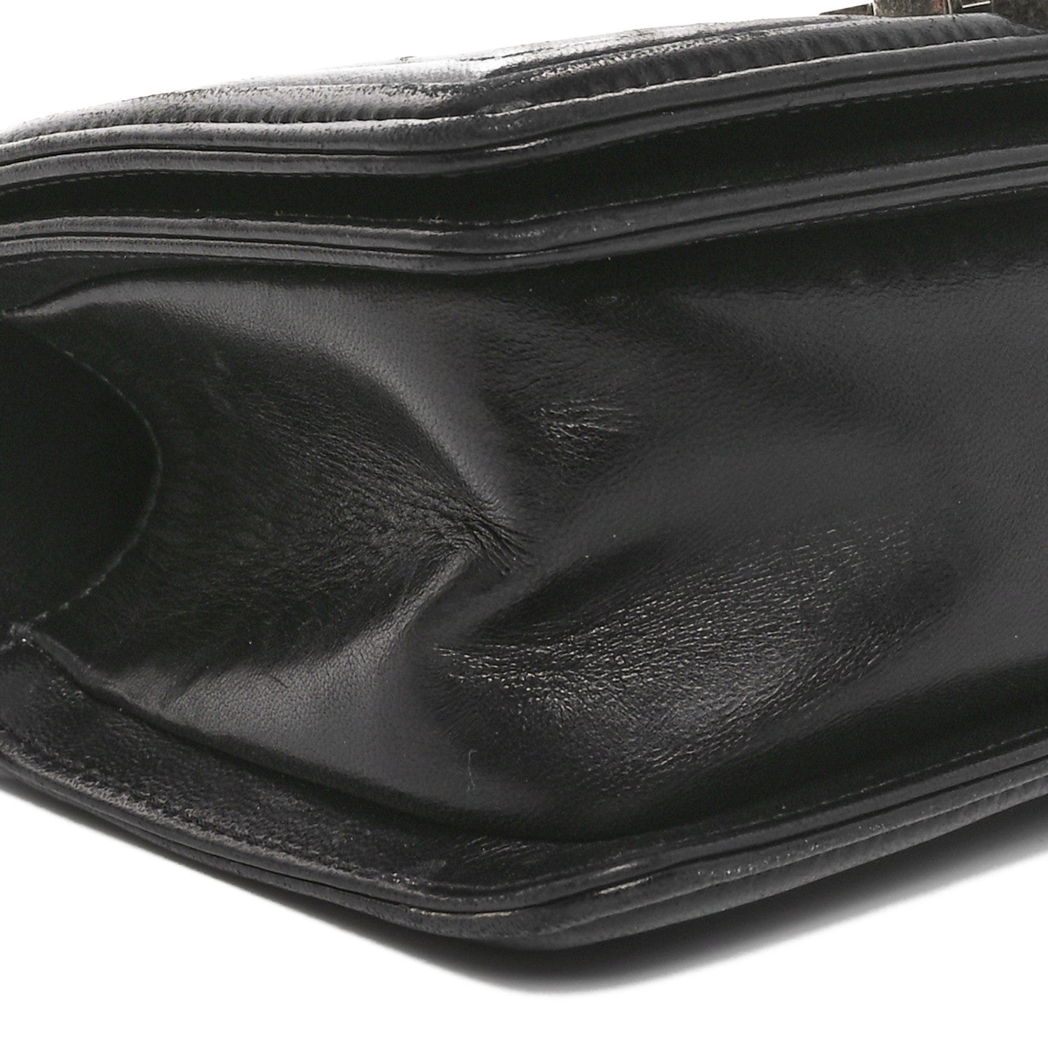 Chanel Galuchat Stingray Small Boy Flap Black Silver 9 of 12