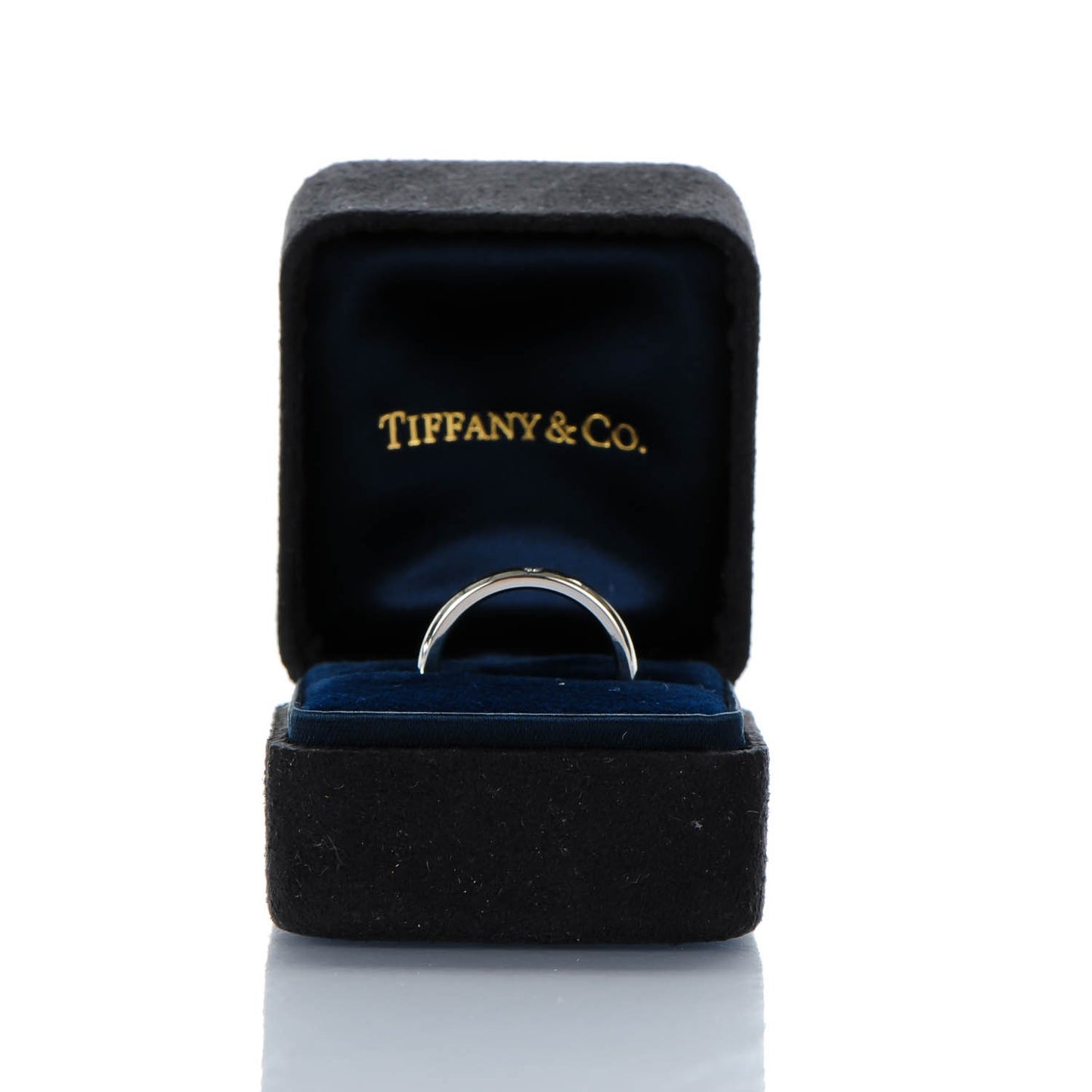 Platinum Diamond Elsa Peretti Band Ring 5.25