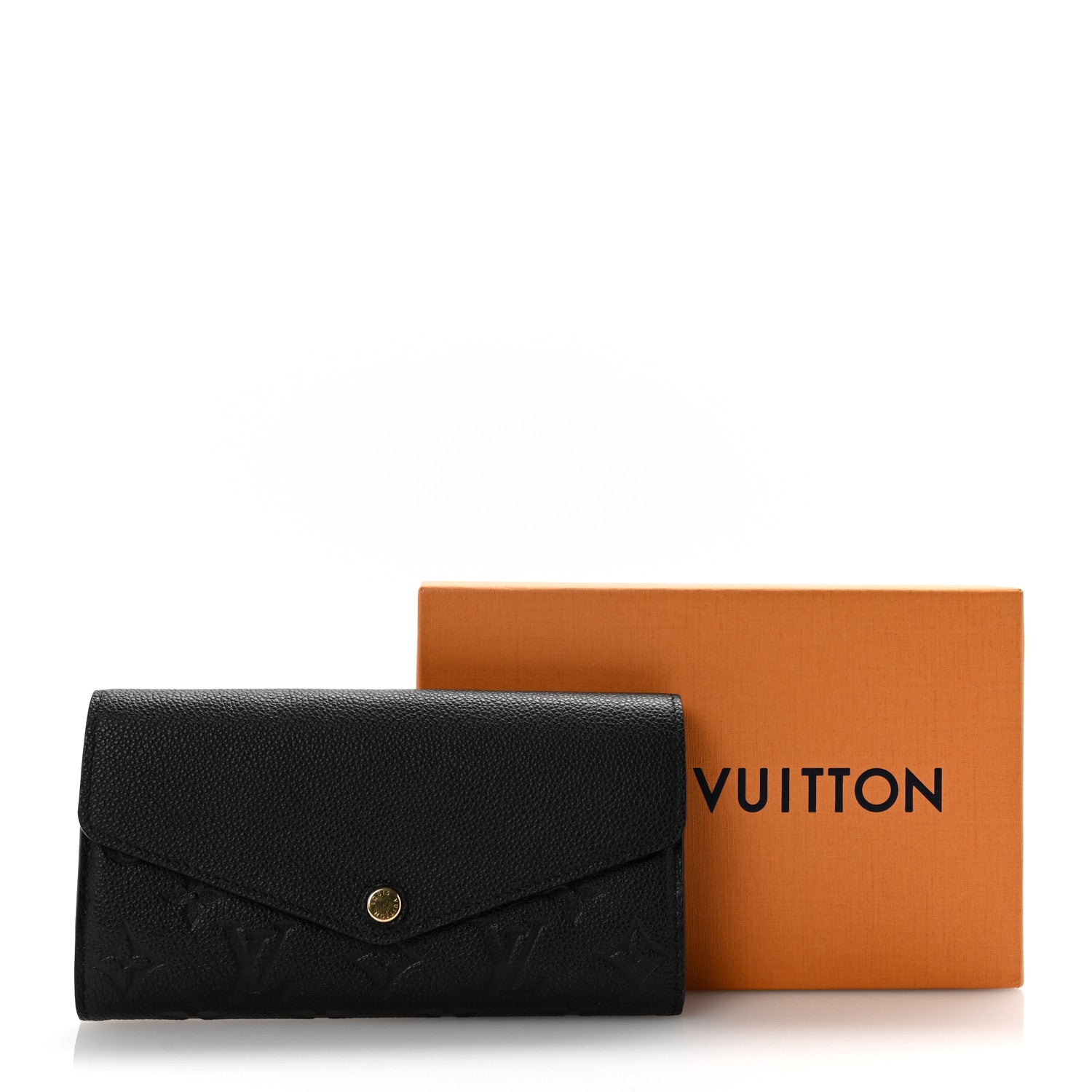 Louis Vuitton Empreinte Sarah Wallet NM Black 7 of 7